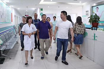 【腦科資訊】農工黨中央社會服務部帶領一行莅臨西南腦科調研指導